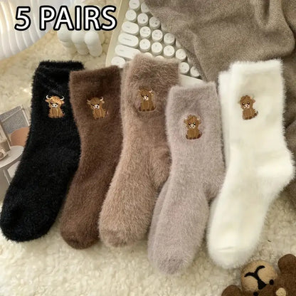Women's Comfortable Thermal Fleece Socks
