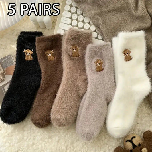 Women's Comfortable Thermal Fleece Socks