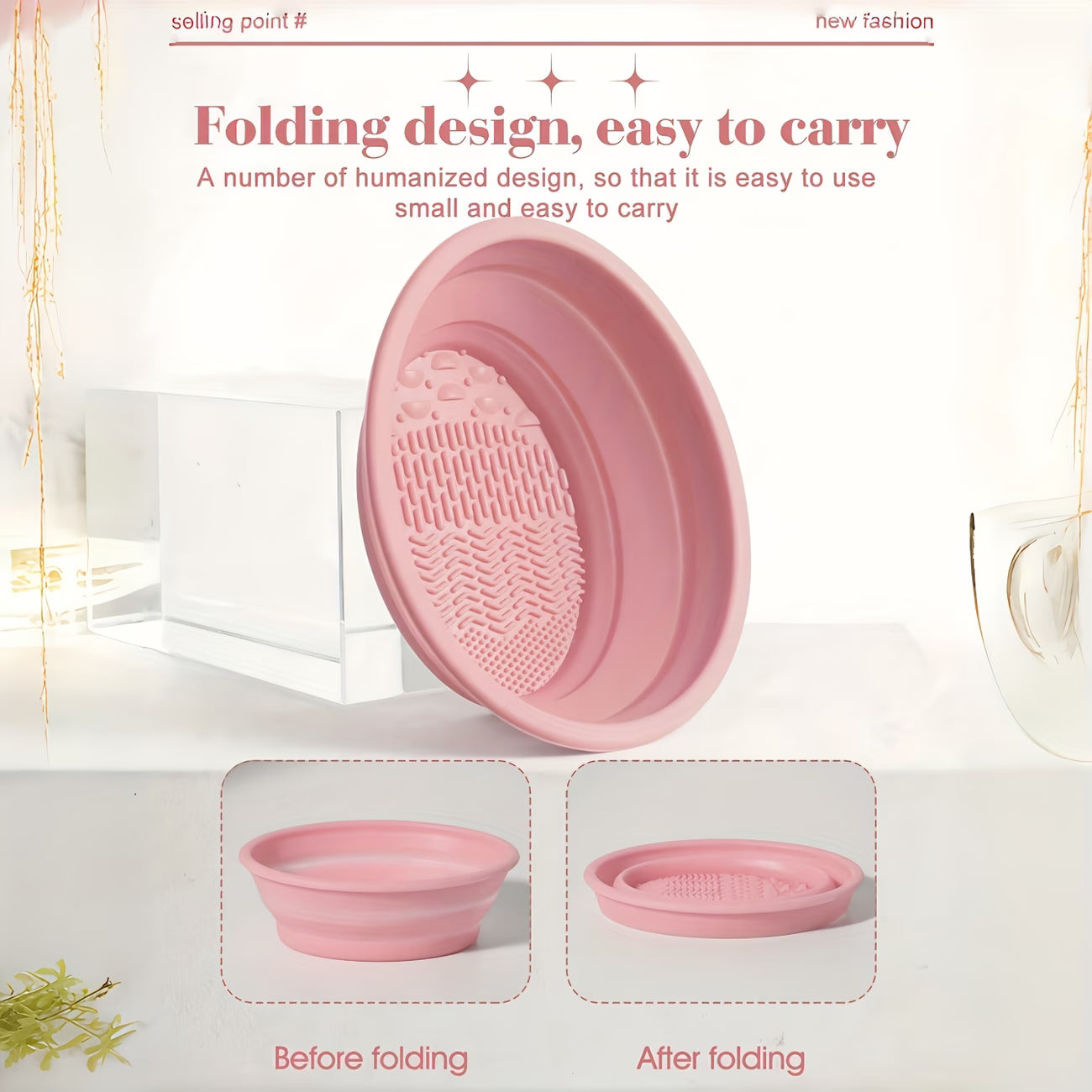 💄 Makeup Brush Cleaner – Fast Cleaning & Easy Drying