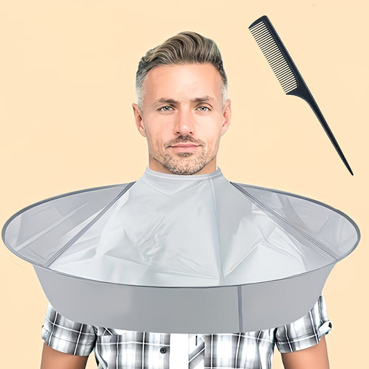 Adjustable Umbrella-Style Hairdressing Cape / Barber Apron