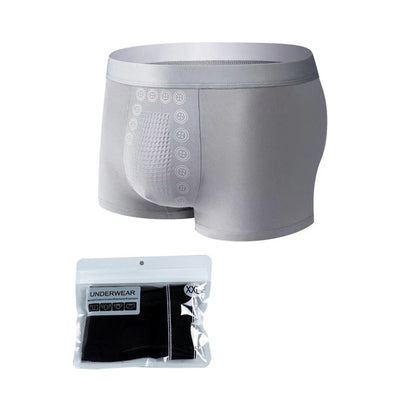 Milk Silk Comfortable Breathable Vitality Mid-waist Boxer Briefs