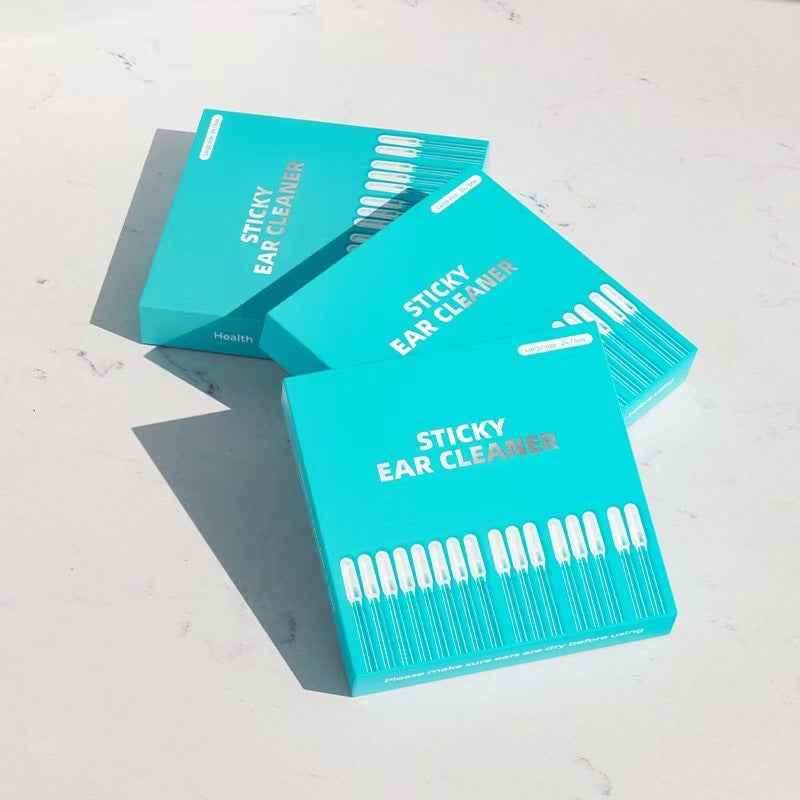 Reusable Earwax Removal Adhesive Swabs