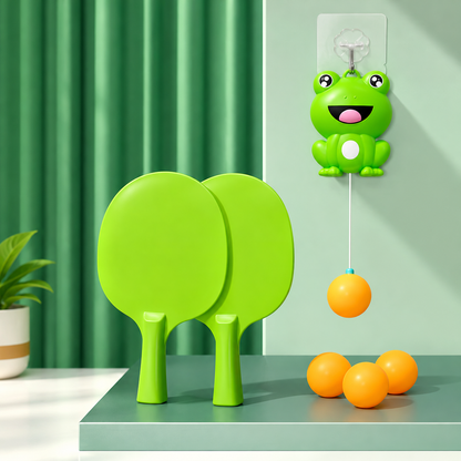Hanging Frog Table Tennis Trainer – Home Kids & Parent-Child Sensory Training