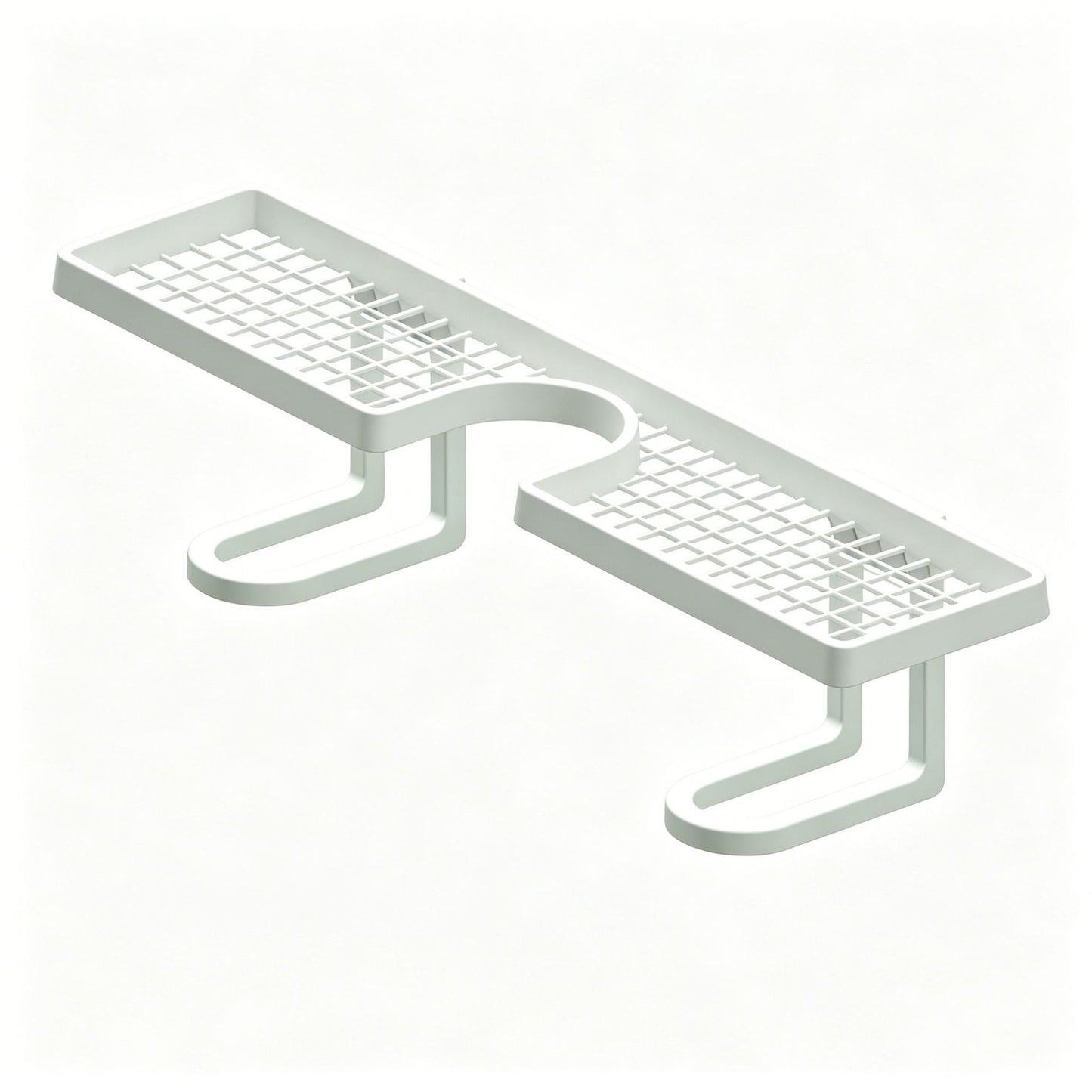 No-Drill Kitchen Sink Sponge Holder & Drain Rack