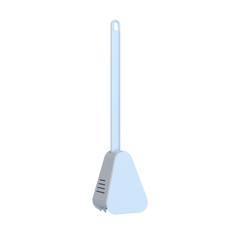 Silicone Toilet Brush – Silicone Head Won't Scratch, Reaches Corners & Gaps