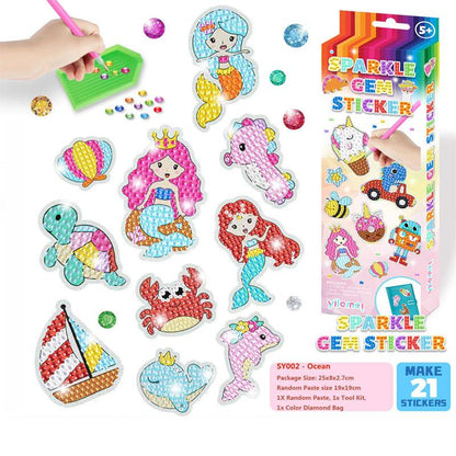DIY Cartoon Creative Animal Princess Diamond Painting