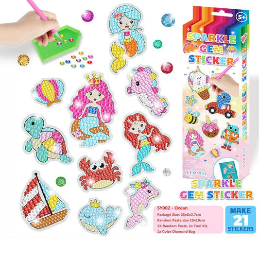 DIY Cartoon Creative Animal Princess Diamond Painting