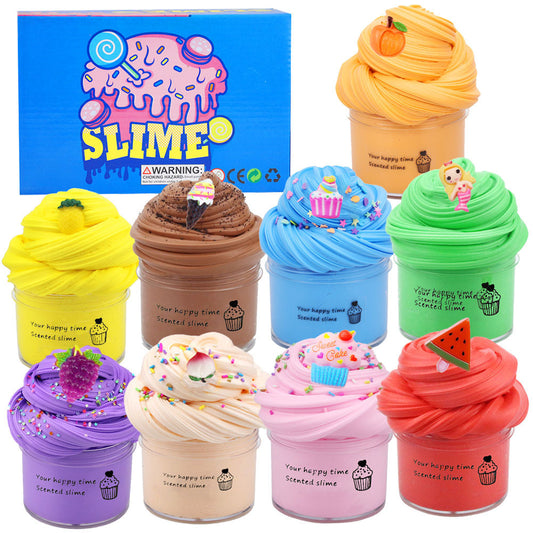 Super Clay Slime DIY Soft & Squishy Clay Scented Slime Sensory Clay