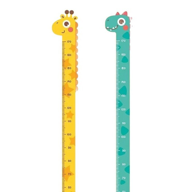 Removable Cartoon Kids Height Ruler Wall Sticker | Child Growth Measuring Chart