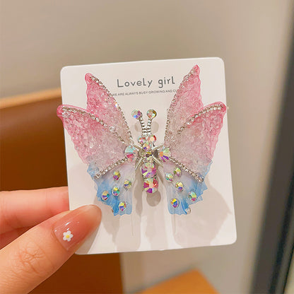 Moving Butterfly Hair Clip – Fluttering Wings, Sparkling for Girls