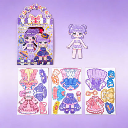 Magnetic Dress-Up Dolls – Reusable & Educational 👗🎨