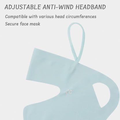 Full-face Sun Protection Mask With UV Protection,  Made Of Ice Silk Material