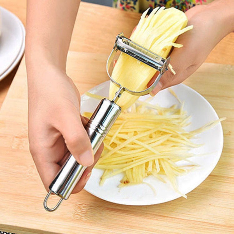 2-in-1 Stainless Steel Julienne & VegetablePeeler