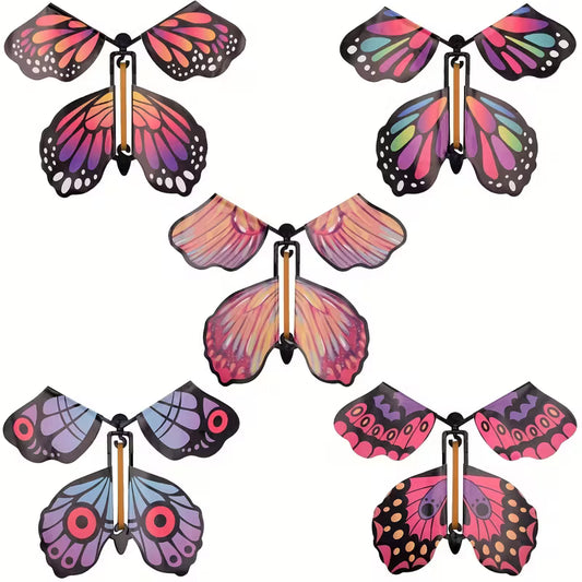 10pcs Magic Props Flying Magic Butterflies