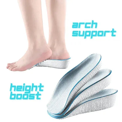 Invisible Height-Lifting Insoles