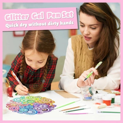 ✨Glitter Gel Pens – Sparkly Ink, Smooth Writing for Journaling & Card Making