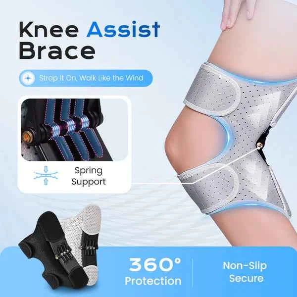 Adjustable Knee Protection Booster – Compression Support & Non-Slip | Breathable
