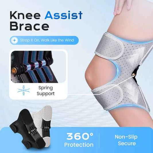 Adjustable Knee Protection Booster – Compression Support & Non-Slip | Breathable