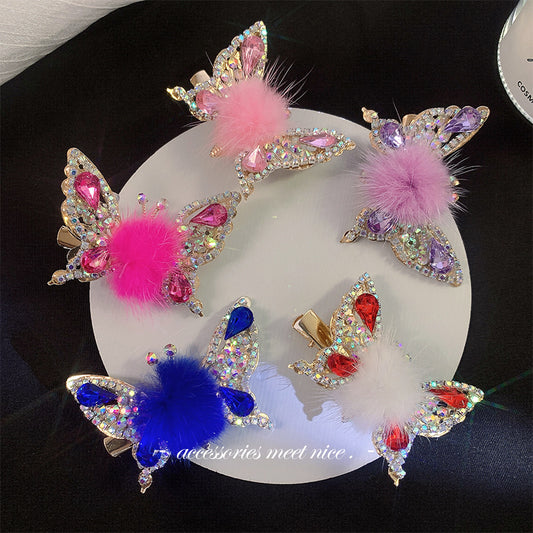 Moving Butterfly Hair Clip