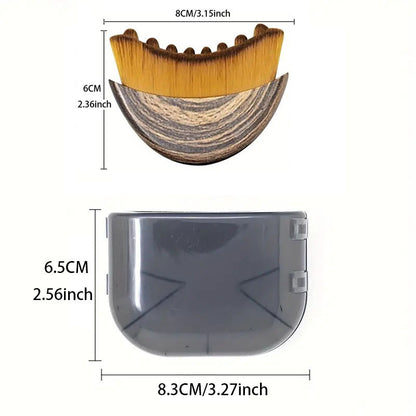 Facial Contour & Lymphatic Drainage Brush – 5-Minute Daily Face Lift, Reduce Puffiness & Double Chin