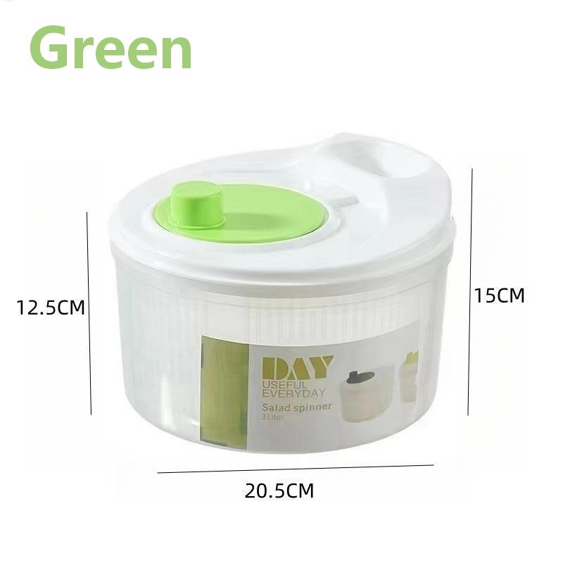 3L Manual Veggie Spinner – Spin Dry After Washing
