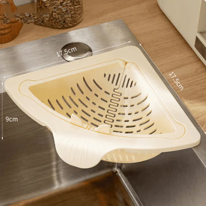 Magnetic Triangular Draining Filter Basket