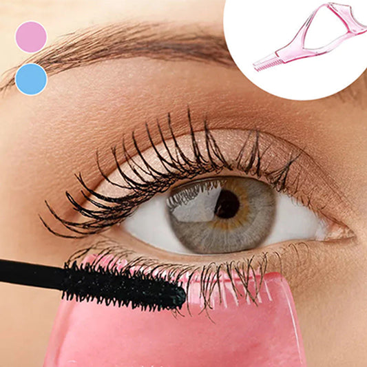 3-in-1 Mascara Eyeliner Guide Eye Shield Makeup Tool