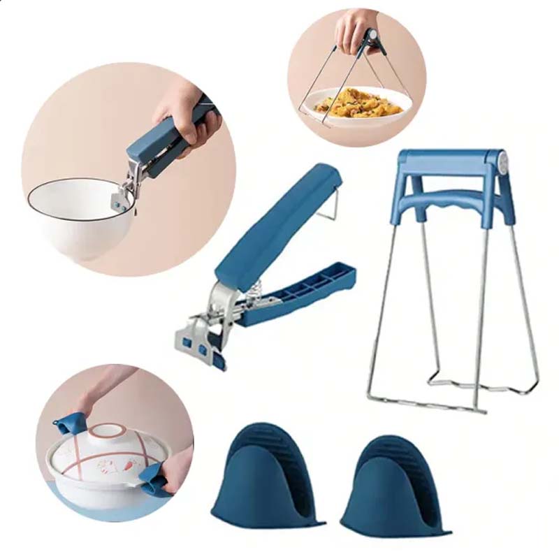 3PCS Anti-Scald Clip Set for Hot Pots and Dishes