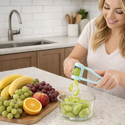 🍓Mini Fruit Wedge Cutter – One-Press Slices for Cherry Tomatoes, Limes & Plums, Great for Fruit Salads, Drinks & Kids' Snacks