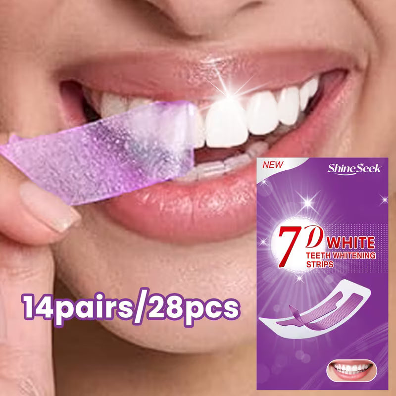 Purple Teeth Strips Daily Travel Use Teeth Whitening Strips
