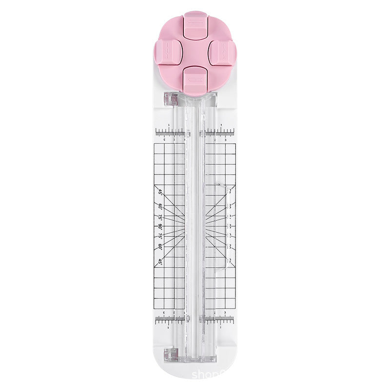 4-in-1 Paper Trimmer – Straight, Wave, Perforated & Creasing Blades