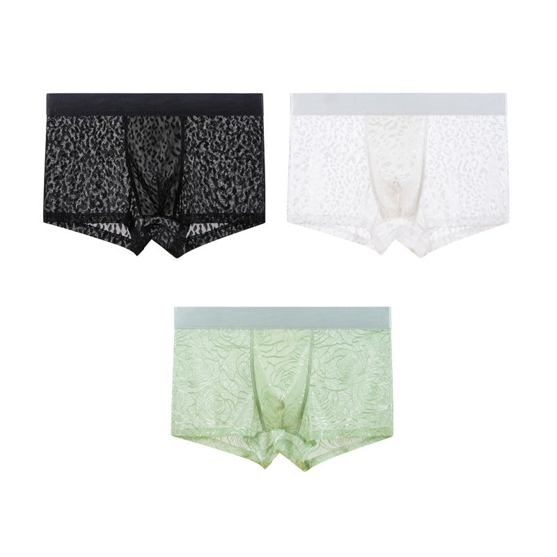 Men’s Luxury Mesh Boxer Briefs