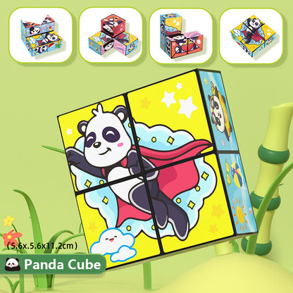 Folding Infinity Magic Cube – Educational Fidget Toy for Kids