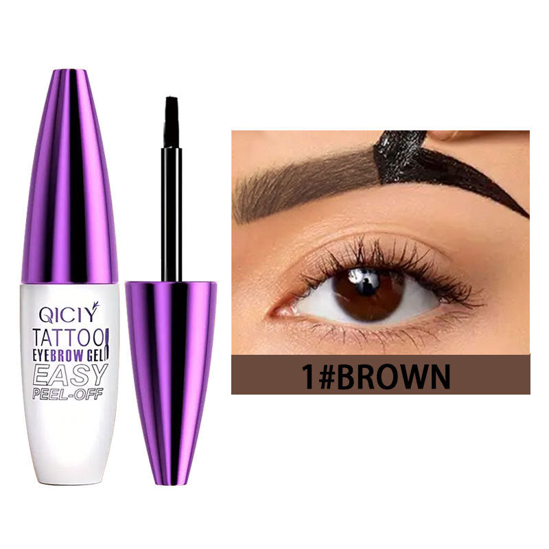 Peel-Off Eyebrow Gel, Waterproof and Long-Lasting