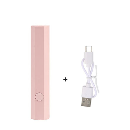 Portable One-Bar Nail Lamp – Rechargeable & Handheld
