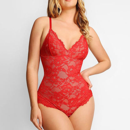 Lace Thong Bodysuit