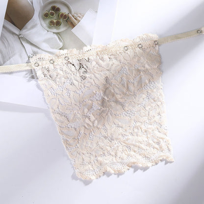 【3 Pcs】Lace Set with Anti-Exposure Design