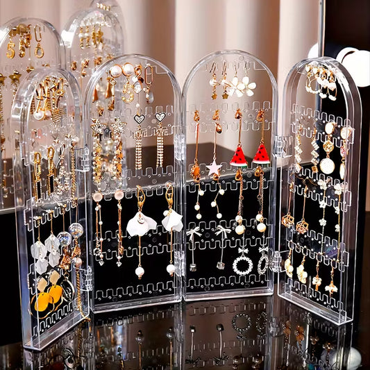 240-Hole Large Capacity Oval Jewelry Organizer
