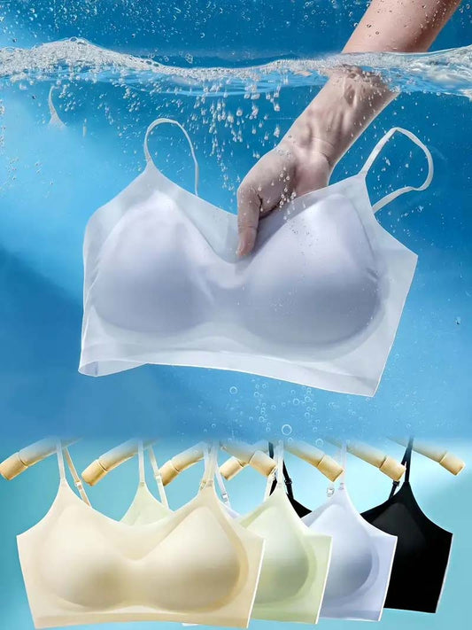 Women's Elegant Ice Silk Seamless Bra