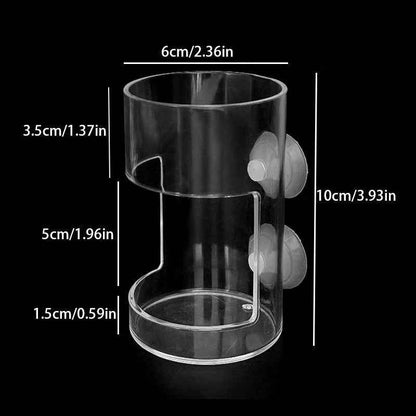 Self-Suspending Aquarium Feeder