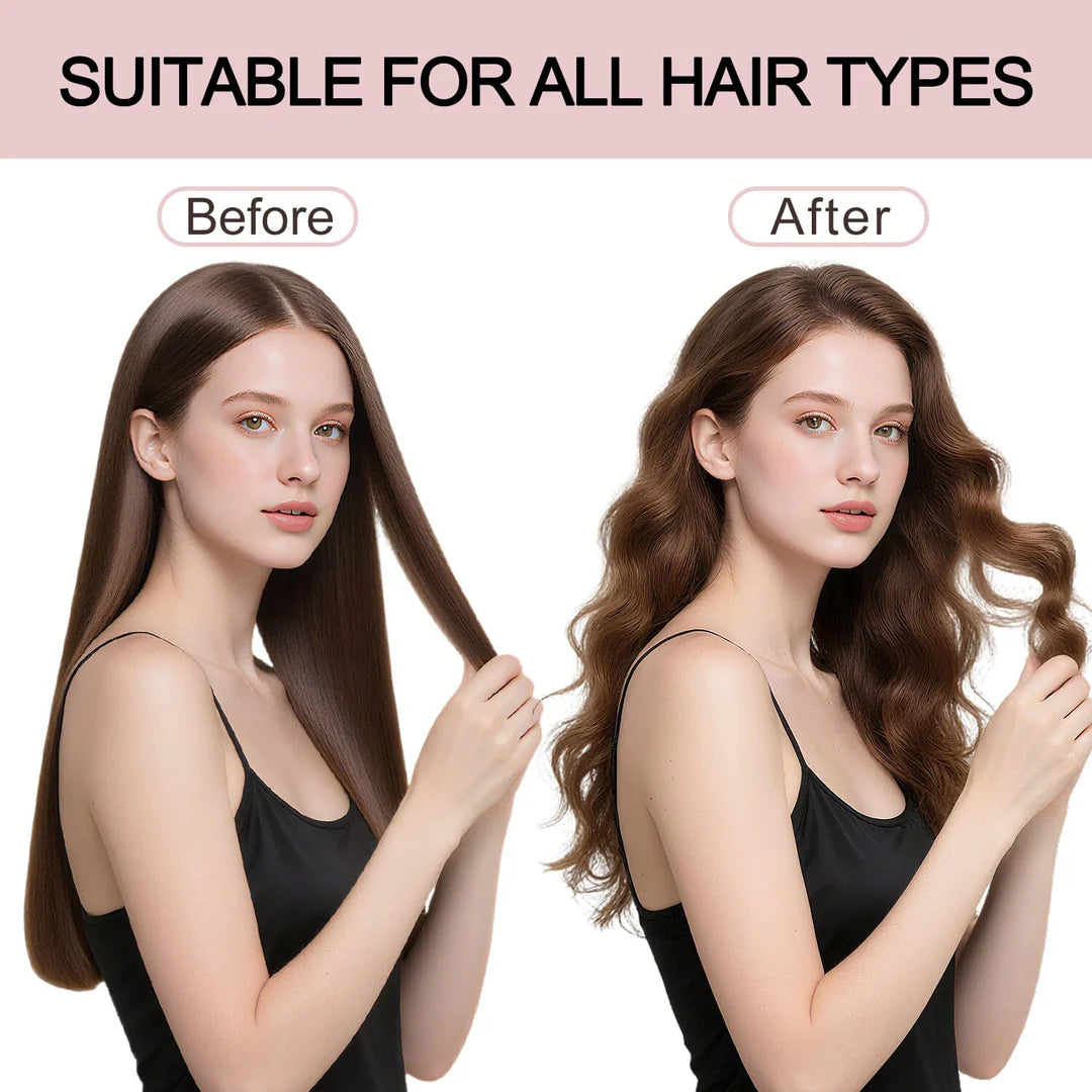 Heatless Hair Curling Rod Set