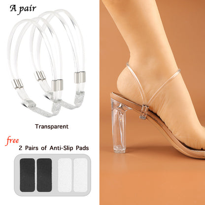 Rhinestone Anti-Slip Heel Strap | High Heel Shoe Fixing Band