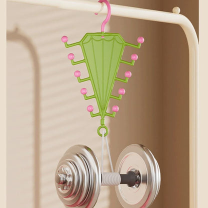 Multi-Functional V-Shaped Double Sided Hanger Storage Rack – Organizes Scarves, Hats & Bags, Dual-Sided & Space-Saving