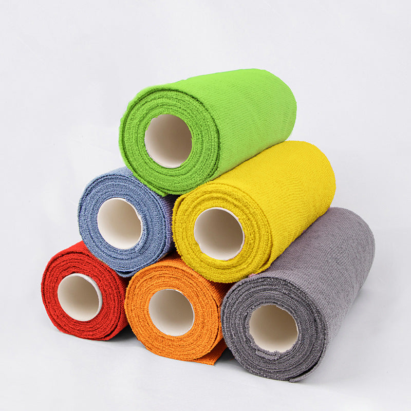 🧻Microfiber Tear-Away Cleaning Cloth Roll – Reusable, Tear to Size, Strong Absorbent & Streak-Free
