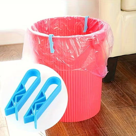 Anti Slip Garbage Can Plastic Bags Clips, Trash Bag Fixed Clips