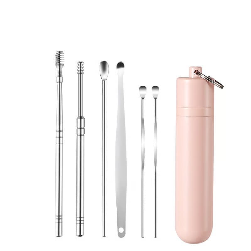 Set Ear Wax Removal Tool Set with Storage Tube