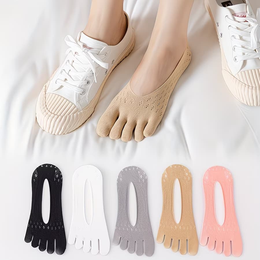 3 Pairs Summer Ultra-Thin Breathable Toe Socks (for Women & Men)