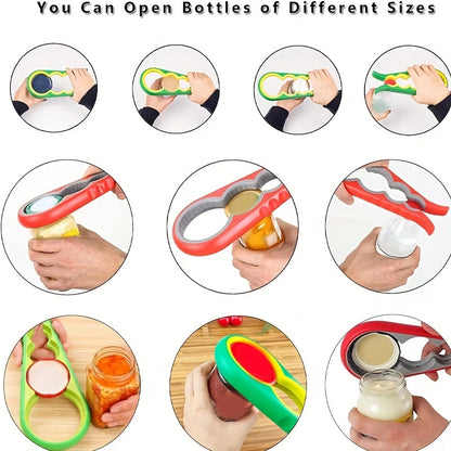 🔥 Open Any Bottle in Seconds! Easy Grip Bottle Opener for Every Kitchen 🫙✨