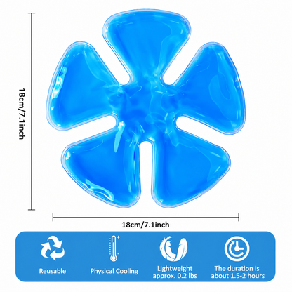 🧊Reusable Gel Ice Pack Hat Inserts for Head Cooling