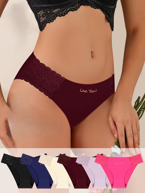Ultra-Thin Seamless Ice Silk Triangle Panties for Women